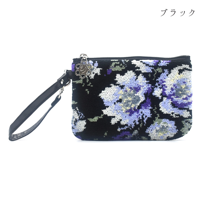 116-74002 ローズソフィア ストラップポーチ