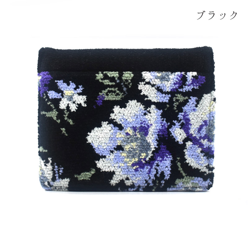 Enjeau(アーンジョー)：ローズソフィア シェニール織 ポケット