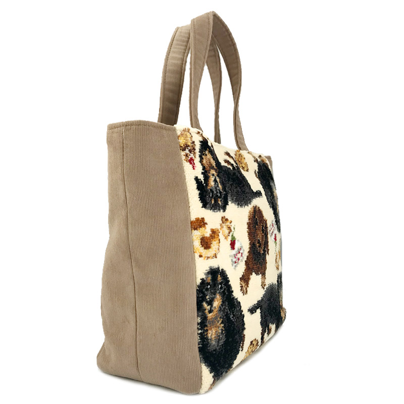 ダックス 総柄 トートバッグ