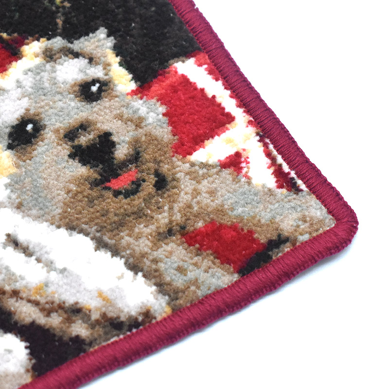 プードル 20cm ハンカチ ミドルサイズ