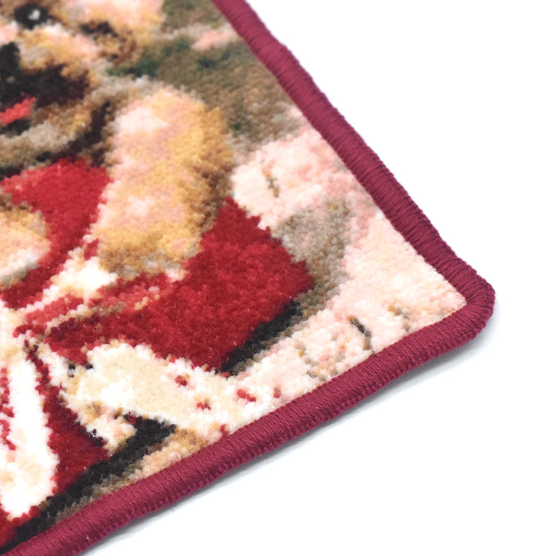 プードル 20cm ハンカチ ミドルサイズ