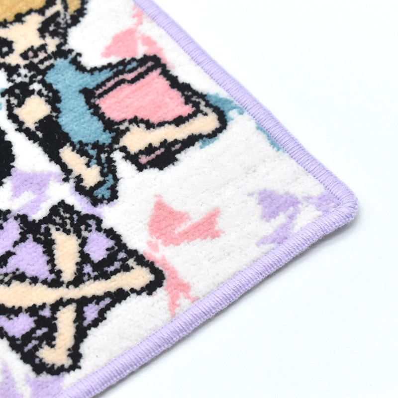 RUNE 内藤ルネ × アーンジョー：3人の少女 ハンカチ 23cm ※ネコポス便