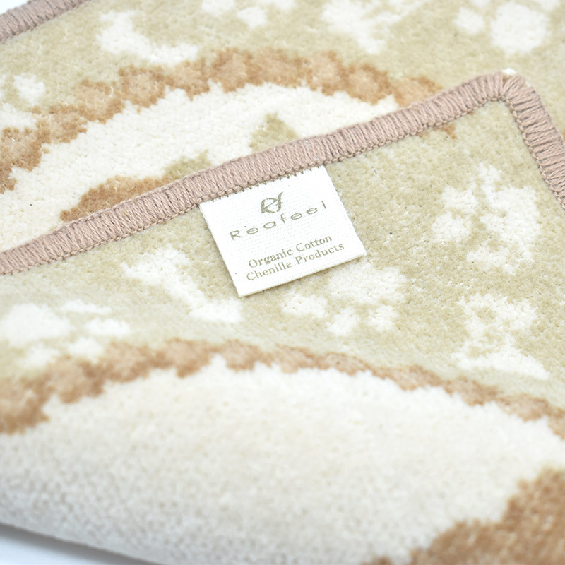 プードル レアフィール オーガニックコットン ハンカチ