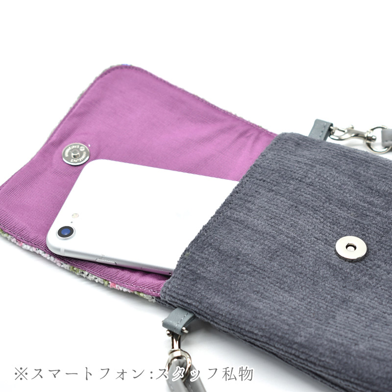 アイビーローズ 機能ポシェット スマホポーチ サブバッグ スマホ