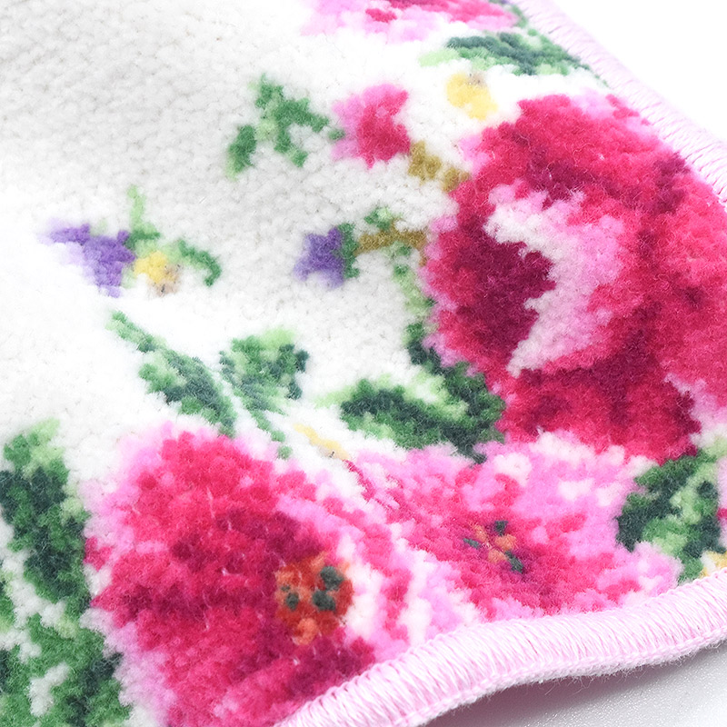 361-51-10 リース ロマンティックローズ ミニハンカチ